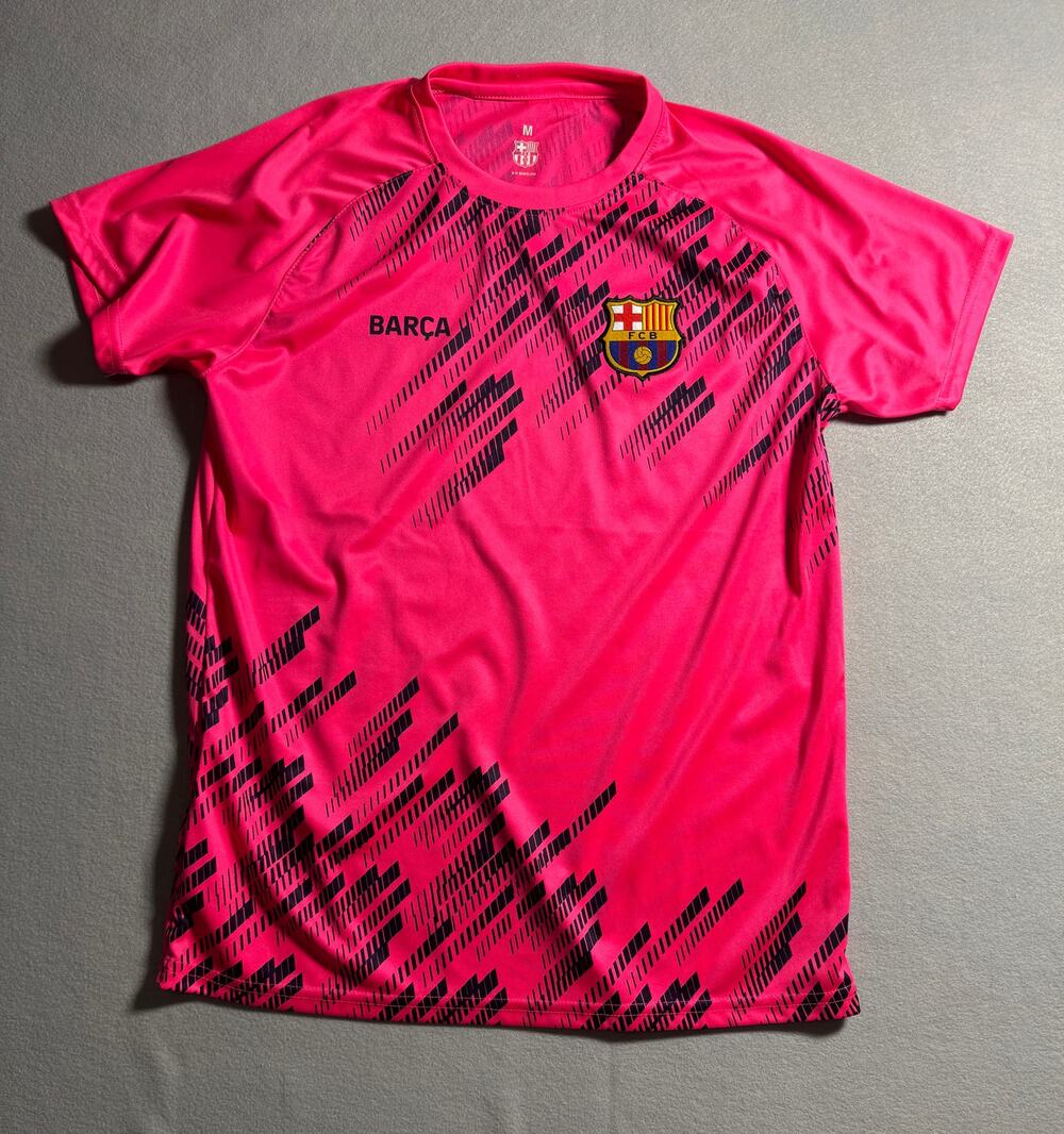 FC Barcelona Barca Hot Pink Training Jersey Size Medium